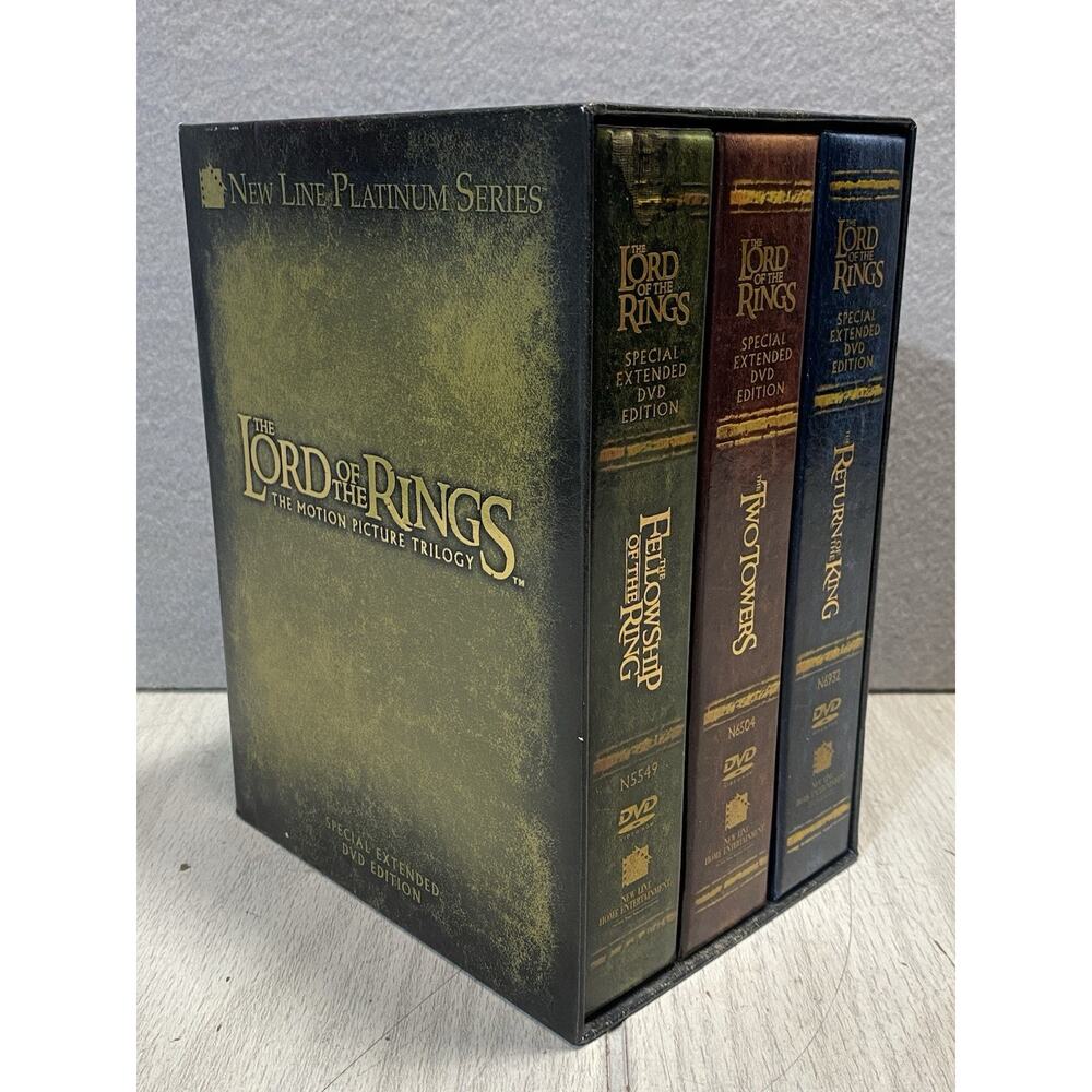 The Lord of the Rings Special Extended Edition DVD Box Set Trilogy